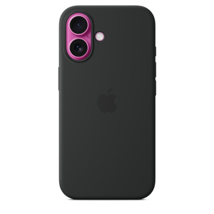 MagSafe対応iPhone 16シリコーンケース – ブラック - Apple（日本）