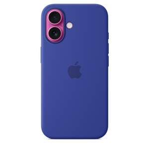 MagSafe対応iPhone 16シリコーンケース – ウルトラマリン - Apple（日本）