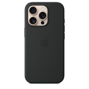 MagSafe対応iPhone 16 Proシリコーンケース – ブラック - Apple（日本）