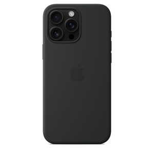MagSafe対応iPhone 16 Pro Maxシリコーンケース – ブラック - Apple 