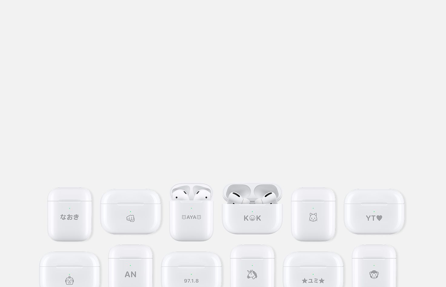 airpods with charging case