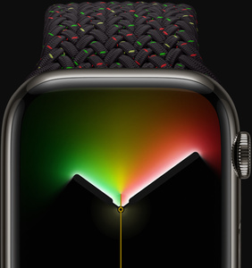41mmケース用Black Unityブレイデッドソロループ - サイズ1 - Apple 