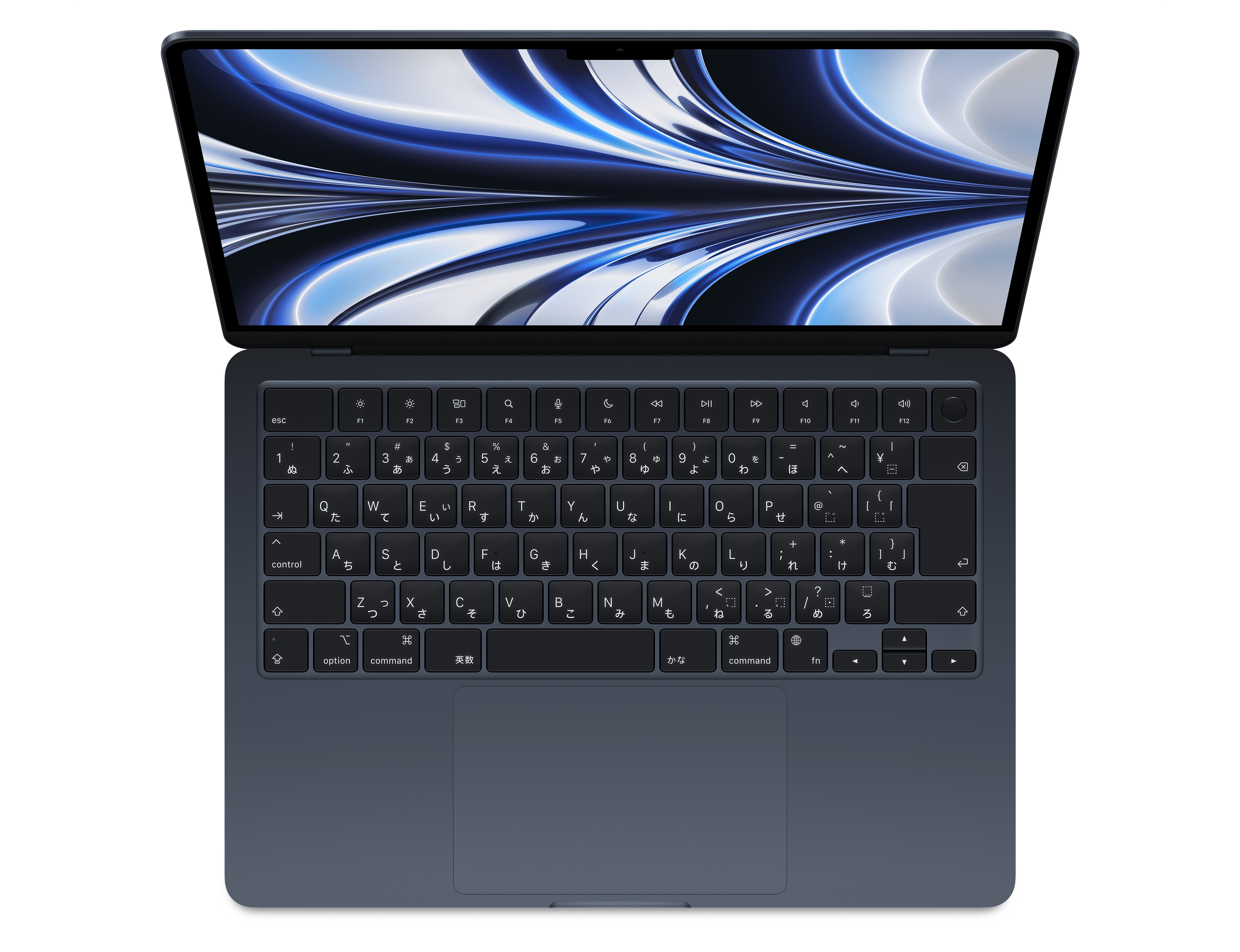 M2チップ搭載MacBook Air - ミッドナイト - Apple(日本) 最新作の 2022 Air MacBook M2 USキーボード 16GB ミッドナイト ノートPC