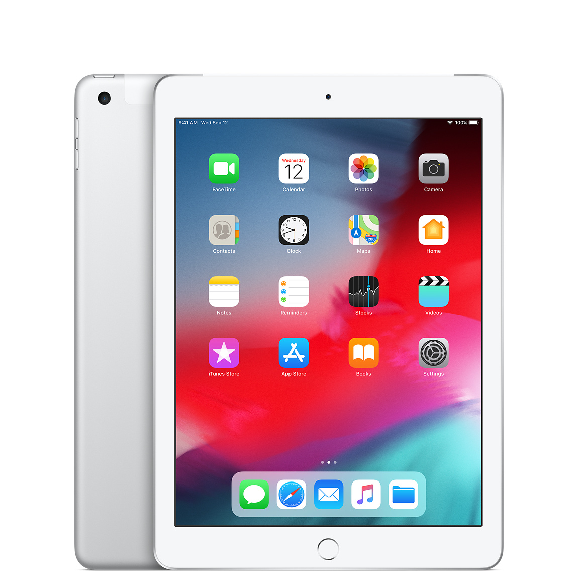 iPad Wi-Fi + Cellular 128GB - シルバー（第6世代） [整備済製品 ...