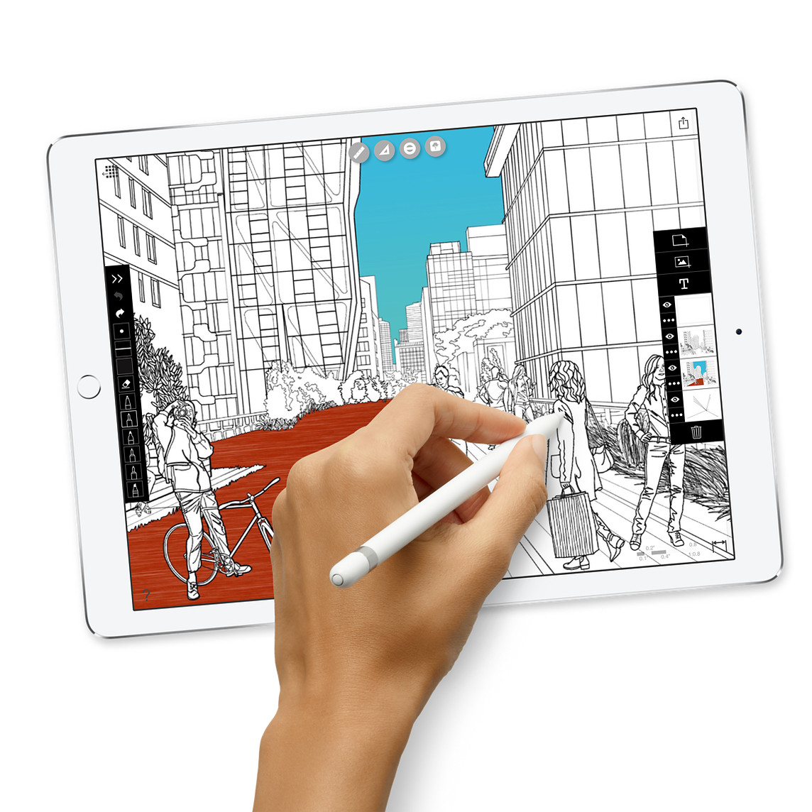 12.9インチiPad Pro Wi-Fi 64GB - シルバー(第2世代) [整備済製品 ...