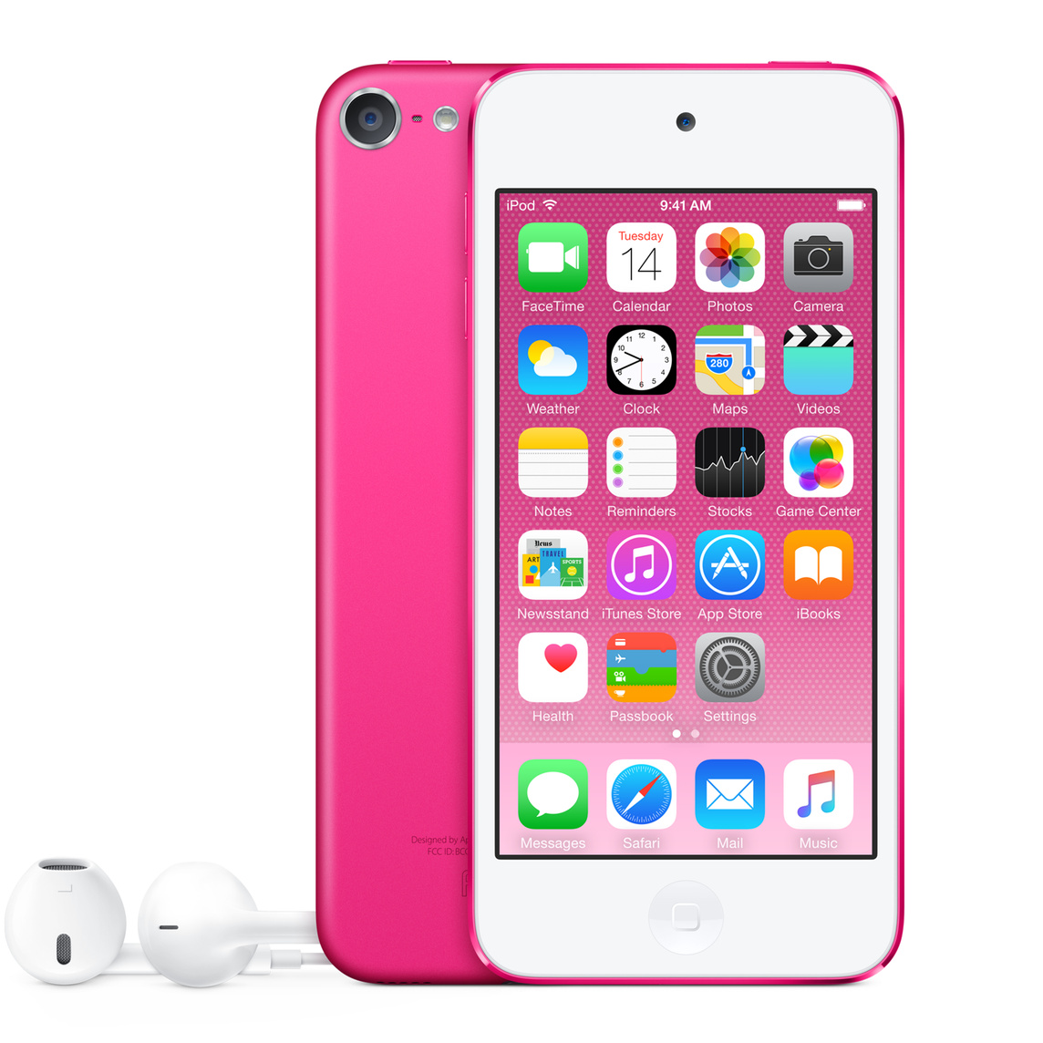 国内外の人気 Apple iPod Touch (第7世代 )128GB ピンク 本体のみ - ポータブルプレーヤー