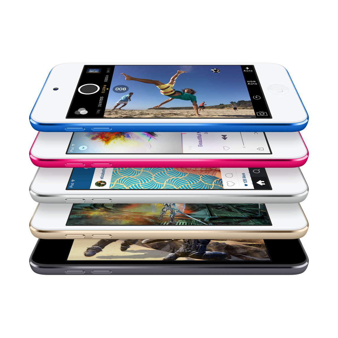 国内外の人気 Apple iPod Touch (第7世代 )128GB ピンク 本体のみ - ポータブルプレーヤー