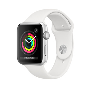 apple watch series 3 nike  38mm silver aluminium case gps
