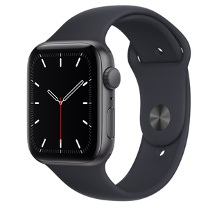 Apple Watch SE GPS, 44mm Space Gray Aluminum Case with Midnight Sport Band  - Regular - Apple (HK)