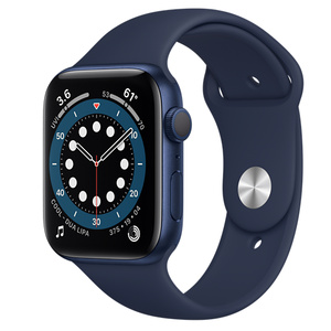 Refurbished Apple Watch Series 6 GPS, 44mm Blue Aluminium Case with Deep  Navy Sport Band - Apple (AU)