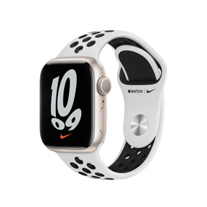 Refurbished Apple Watch Nike Series 7 GPS, 41mm Starlight 