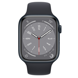 Refurbished Apple Watch Series 8 GPS + Cellular, 45mm Midnight 
