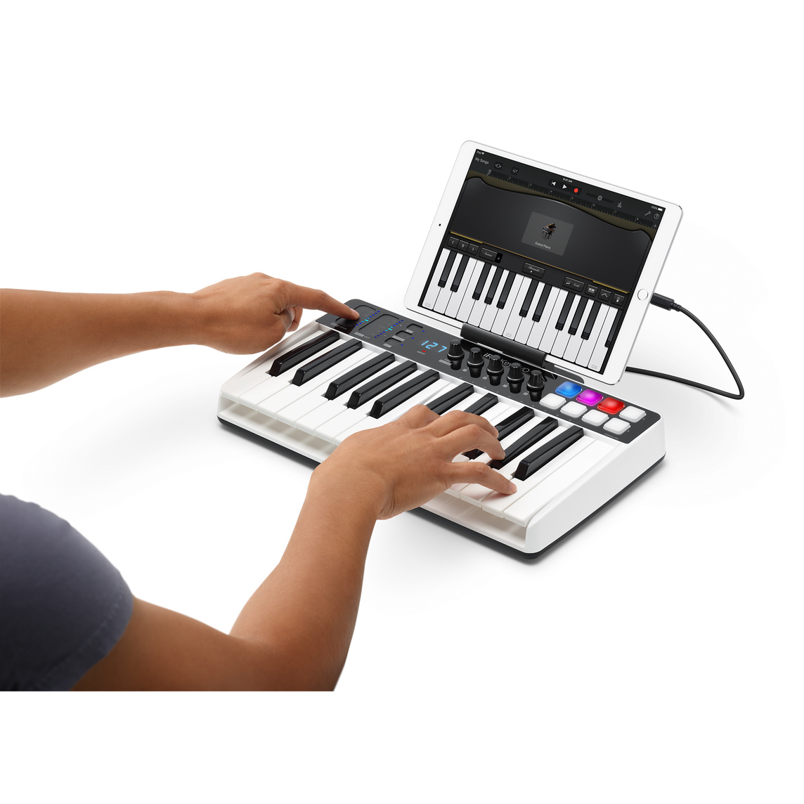 midi keyboards with audio interface