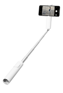 CliqueFie MAX Selfie Stick with Tripod - 화이트 - Apple (KR)