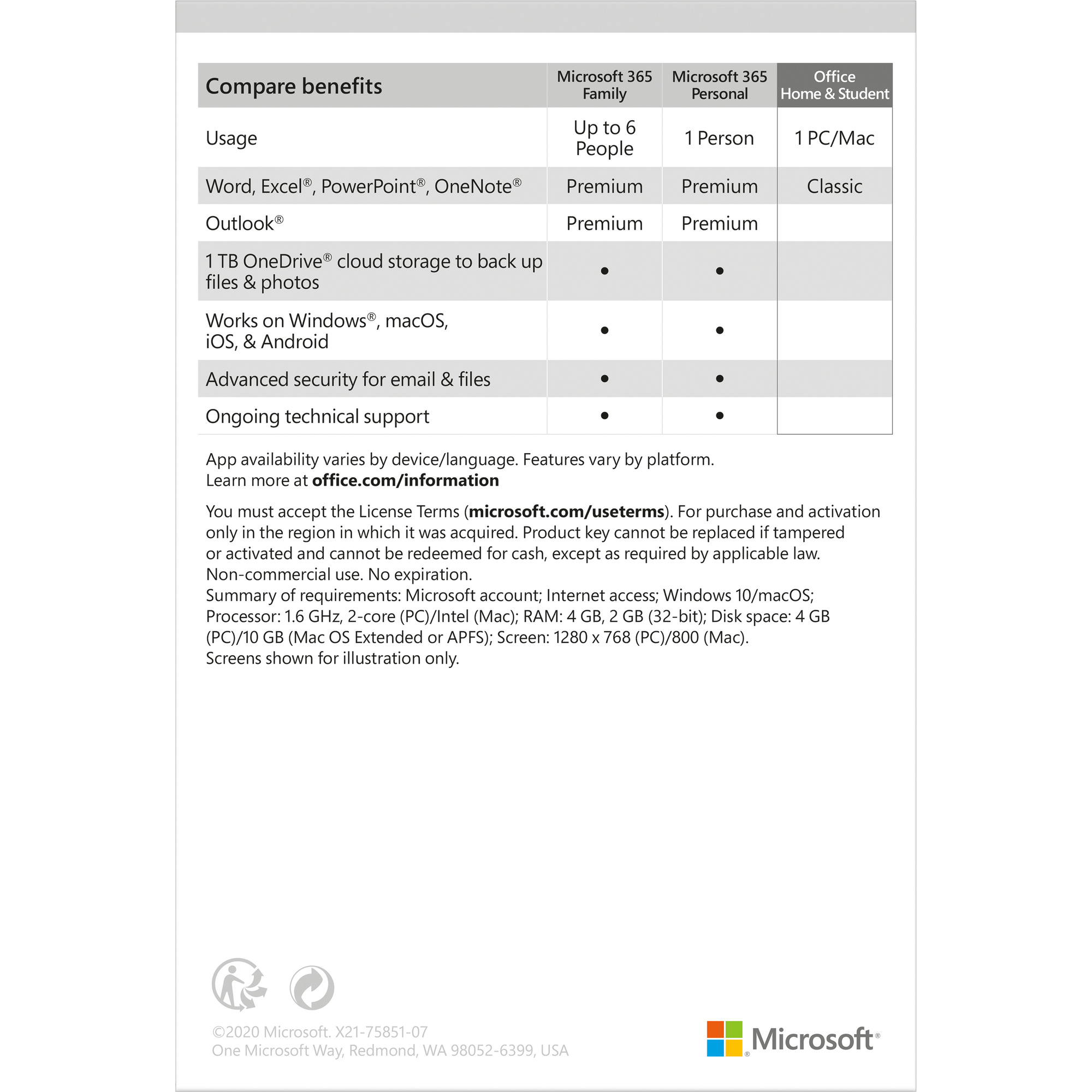 microsoft for mac student cost