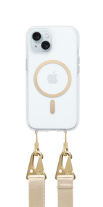 Tech21 FlexQuartz for iPhone 15 (MagSafe compatible) Gold (w