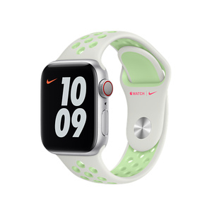 nike green apple watch band