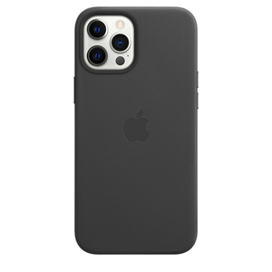 Iphone 12 Pro Max Leather Case With Magsafe Black Apple Th