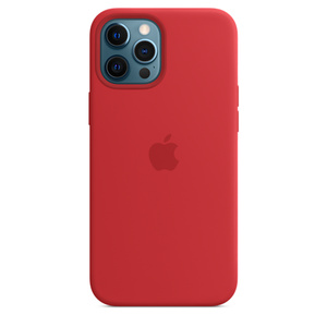iPhone 12 Pro Max Silicone Case with MagSafe — (PRODUCT)RED - Apple (AU) iPhone 12 Pro Max Silicone Case with MagSafe — (PRODUCT)RED - Apple (AU)