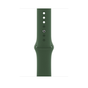 Apple Watch Series 7 GPS, 45‑mm Green Aluminium Case with Clover Sport Band  — Regular - Apple (AU)