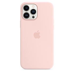 Iphone 13 Pro Max Silicone Case With Magsafe Chalk Pink Apple Ph