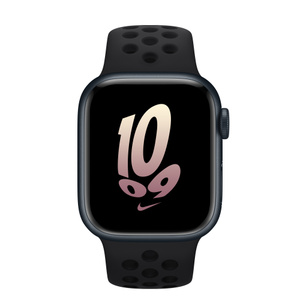 Black nike sport band apple watch clearance