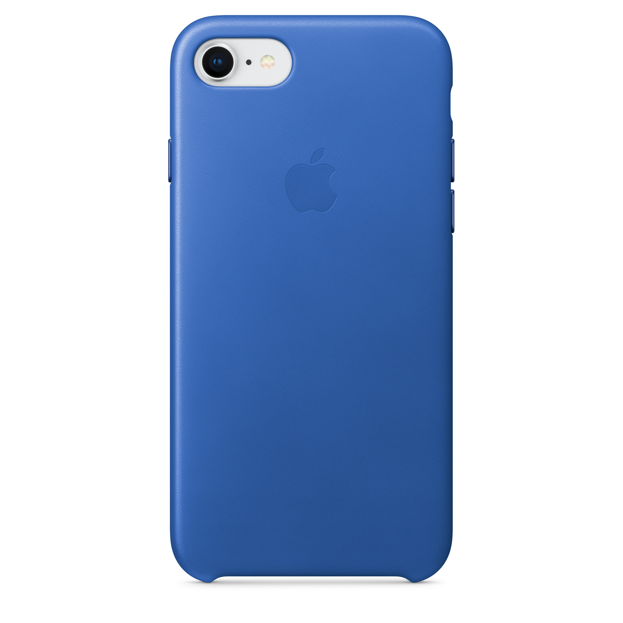 iphone 8 7 leather case electric blue