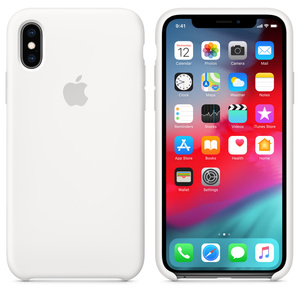 iPhone XS Silicone Case — White - Apple (AU)