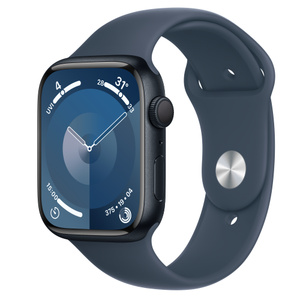 Buy Apple Watch Series 9 GPS, 45mm Midnight Aluminium Case with Storm