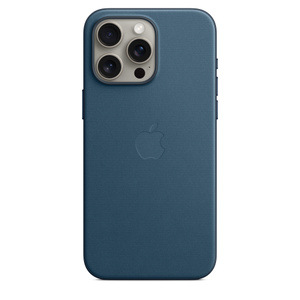 iPhone 15 Pro Max FineWoven Case with MagSafe — Pacific Blue Apple (AU)