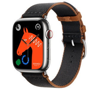 Buy Apple Watch Hermès Series 9 GPS + Cellular, 45mm Silver Stainless