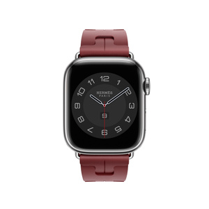 Apple Watch Hermès - 41mm Rouge H Kilim Single Tour - Business 