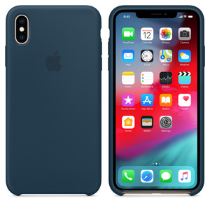 Iphone Xs Max Silicone Case Pacific Green Apple Ph