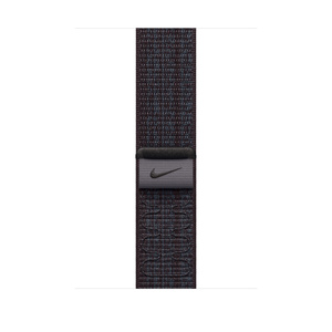45-mm Black/Blue Nike Sport Loop - Education - Apple (NZ)
