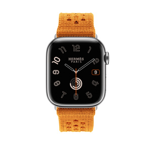 apple watch hermès - 41 毫米 orange 橙色 tricot