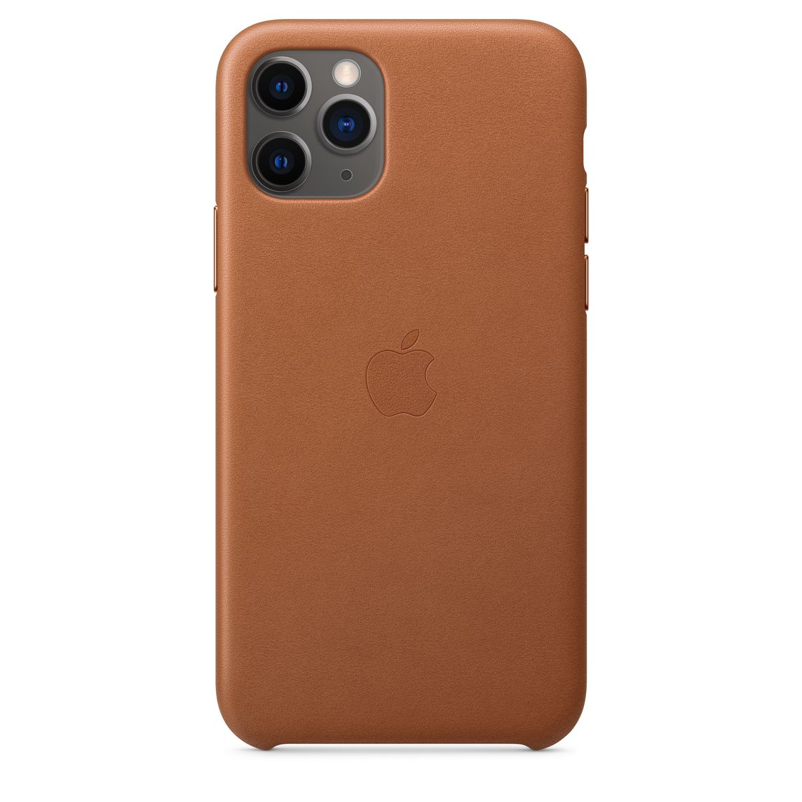 iphone 11 pro leather case saddle brown apple sg