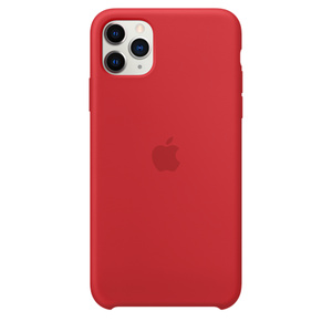 Iphone 11 Pro Max Silicone Case Product Red Apple Au
