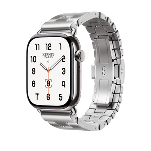 Apple Watch Hermès - 46mm Satiné Grand H - Medium 