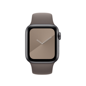 apple watch with grey band