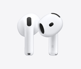 AirPods 4, left and right earbuds