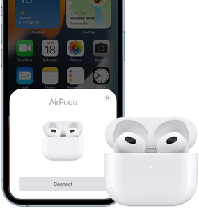 iphone with airpods