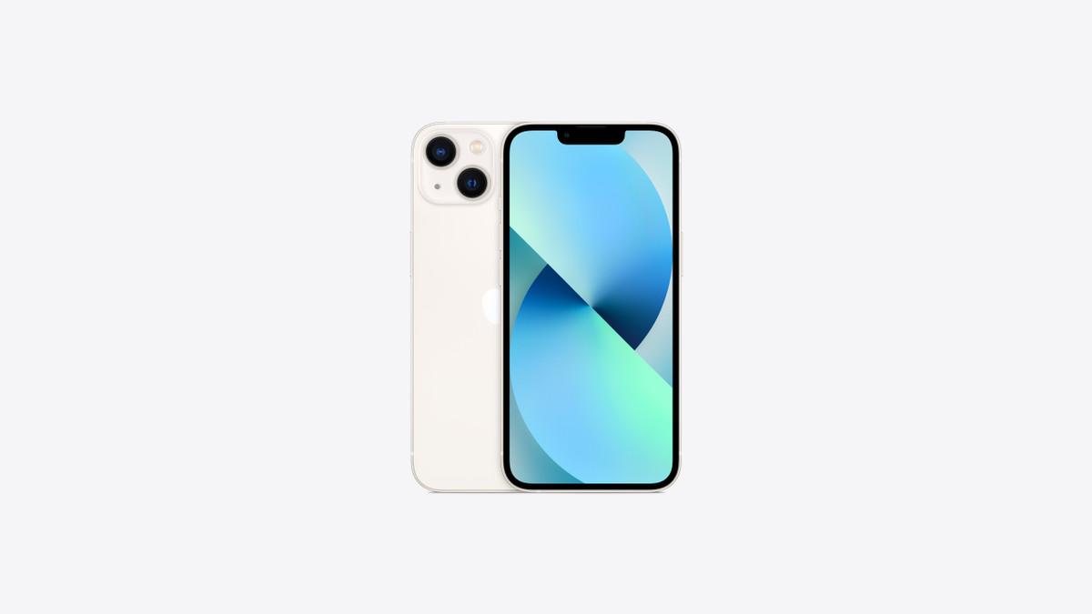 IPHONE 13  na cor ESTELAR