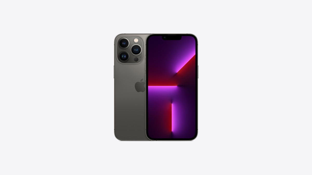 iPhone 13 Pro na cor Grafite