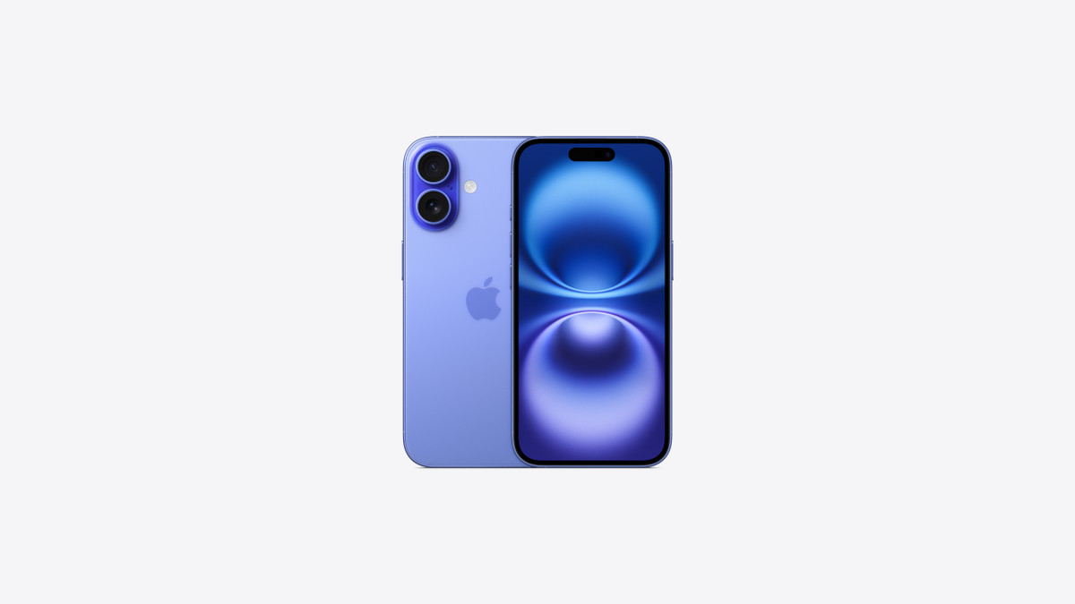 IPHONE 16  na cor Ultramarino