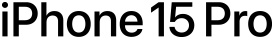 iPhone 15 Pro