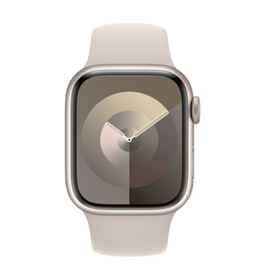 翻新apple watch series 9 (gps   蜂窝网络);41 毫米星光色铝金属